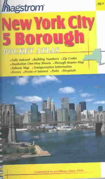 New York City 5 Borough Pocket Atlas cover