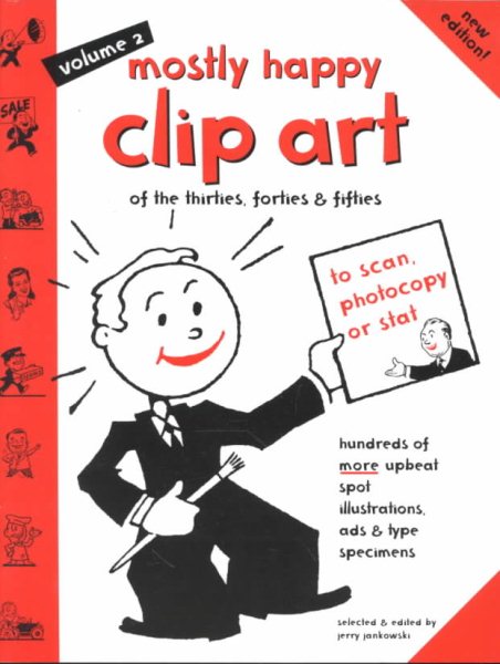 Mostly Happy Clip Art of the 30s, 40s, 50s (Volume 2)