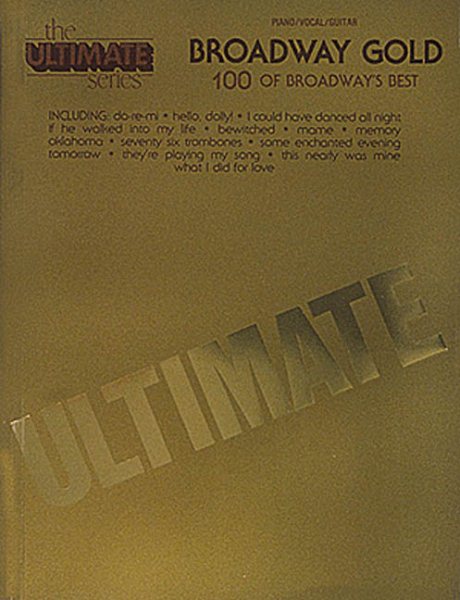 Ultimate Broadway Gold cover