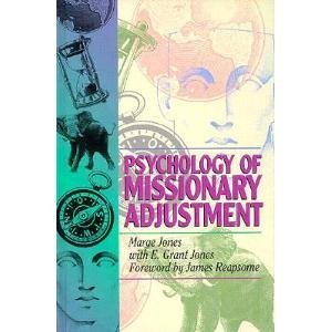 Psychology of Missionary Adjustment cover