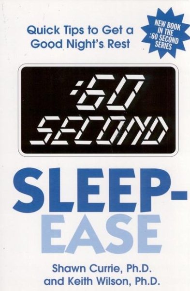 :60 Second Sleep-Ease: Quick Tips to Get a Good Night's Rest cover