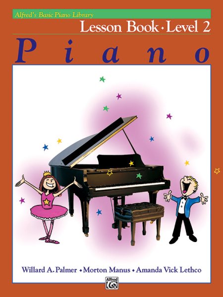 Alfred's Basic Piano Library Lesson Book, Bk 2 (Alfred's Basic Piano Library, Bk 2) cover
