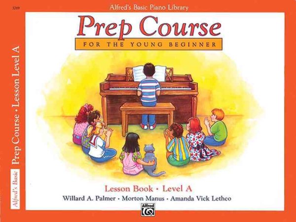 Alfred's Basic Piano Library: Prep Course Lesson Level A cover