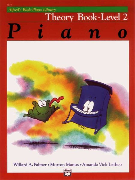 Alfred's Basic Piano Library Theory, Bk 2 cover