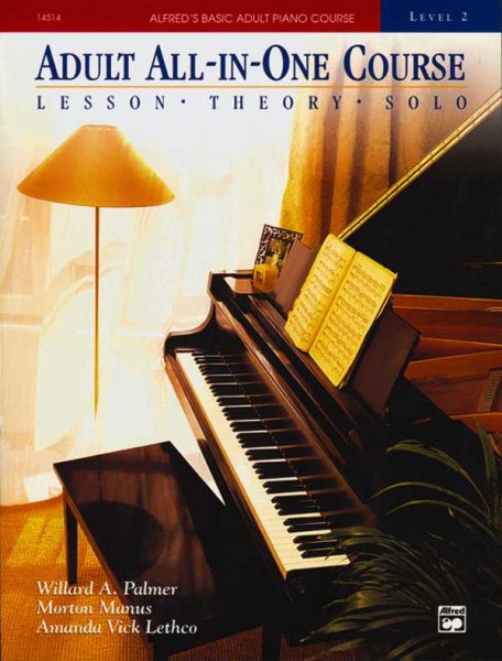 Adult All-in-one Course: Alfred's Basic Adult Piano Course, Level 2 cover