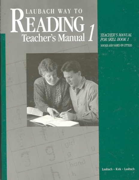 Laubach Way to Reading Teacher's Manual for Skill Book 1, Sounds and Names of Letters cover