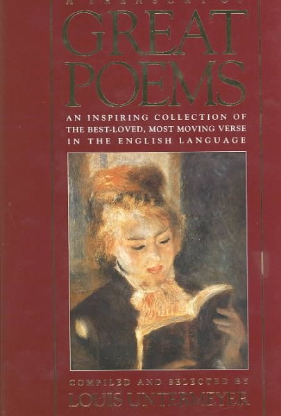 Treasury of Great Poems: An Inspiring Collection of the Best-Loved, Most Moving Verse in the English Language cover