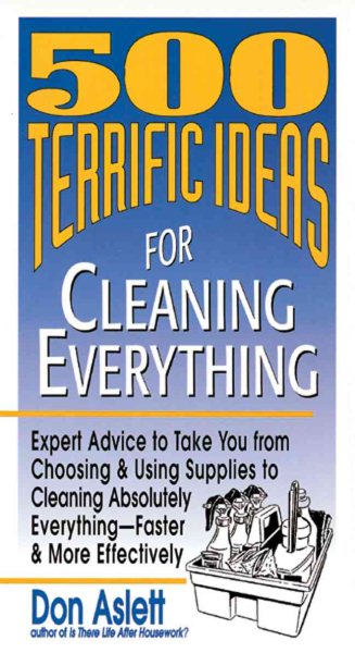 500 Terrific Ideas for Cleaning Everything cover