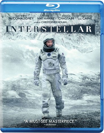 Interstellar (Blu-ray) cover