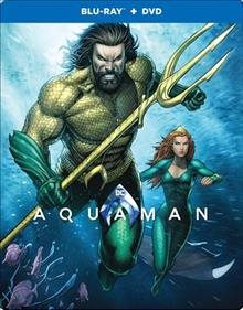 Aquaman (2DBD SteelBook/Blu-ray + DVD Combo Pack) (BD) cover