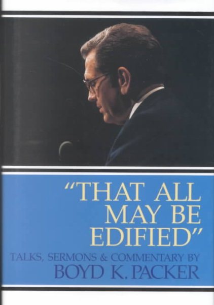 That All May Be Edified cover