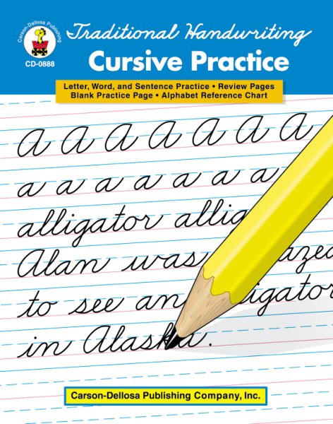 Traditional Handwriting: Cursive Practice, Grades 2 - 5