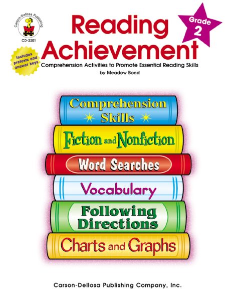Reading Achievement, Grade 2: Comprehension Activities to Promote Essential Reading Skills cover