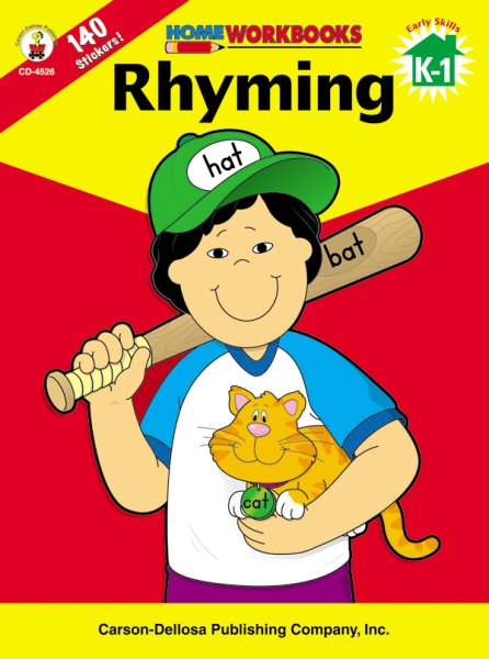 Rhyming, Grades K - 1 (Home Workbooks)