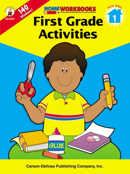 First Grade Activities (Home Workbooks) cover