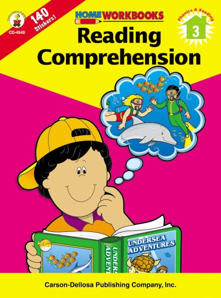 Reading Comprehension, Grade 3 (Home Workbooks) cover