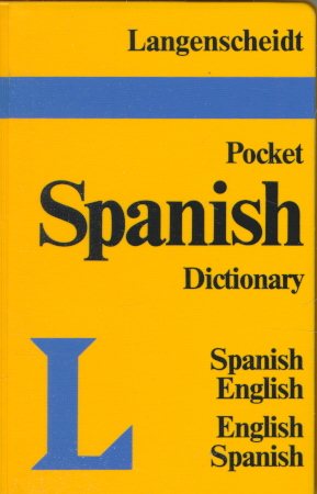 Langenscheidt's Pocket Spanish Dictionary: Spanish - English & English - Spanish cover