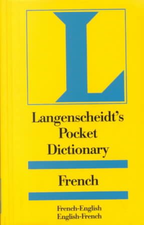 Langenscheidt's Pocket French Dictionary: French-English, English-French (Vinyl Edition) cover