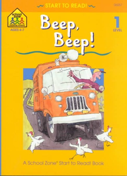 Beep, Beep! - level 1 (Start to Read) cover