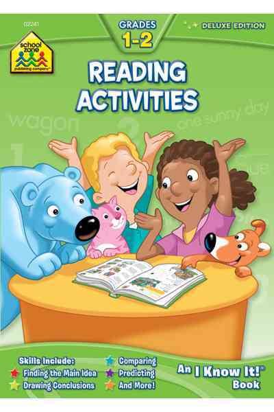 School Zone - Reading Activities Workbook - 64 Pages, Ages 6 to 8, 1st Grade, 2nd Grade, Comprehension, Comparing, Contrasting, Evaluating, and More (School Zone I Know It!® Workbook Series)