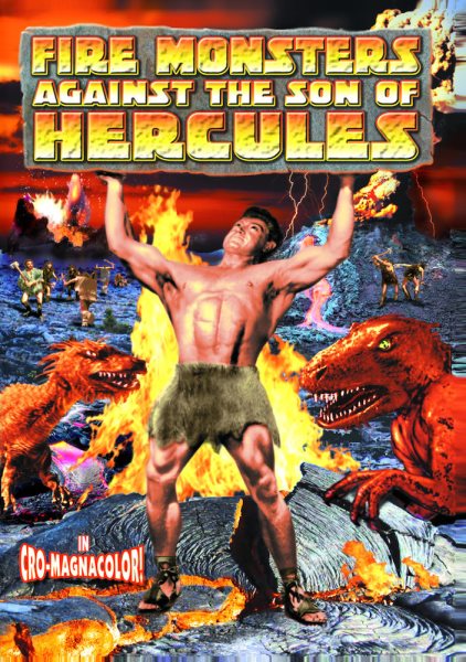 Fire Monsters Against The Son of Hercules cover