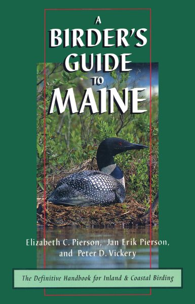 A Birder's Guide to Maine cover