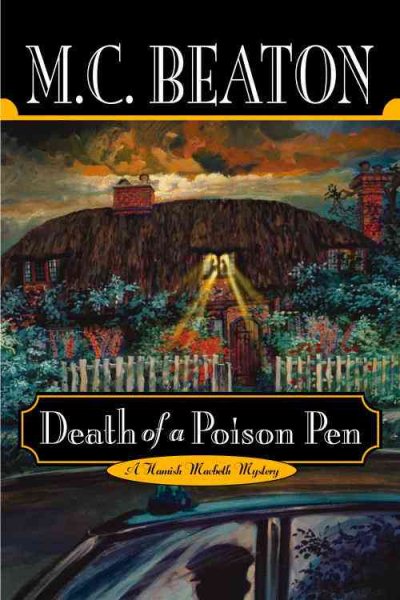Death of a Poison Pen (Hamish Macbeth Mysteries, No. 20) cover