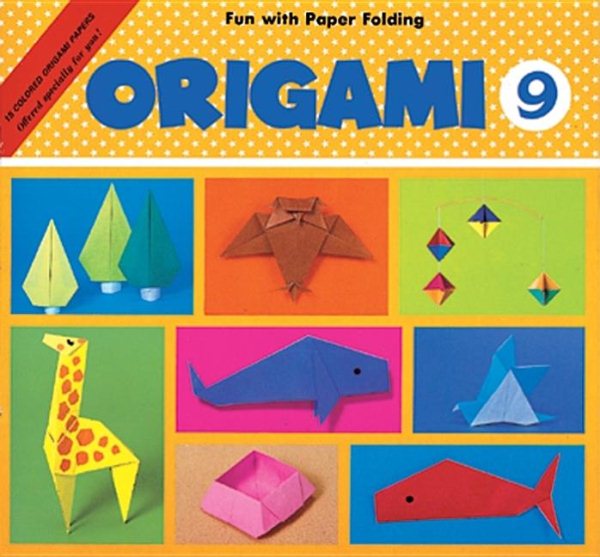 Origami Book 9 - Giraffe, Owl, Tree cover