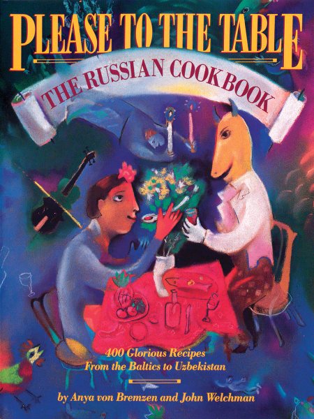 Please to the Table: The Russian Cookbook cover