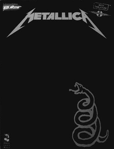 Metallica: Black, Guitar Tab cover