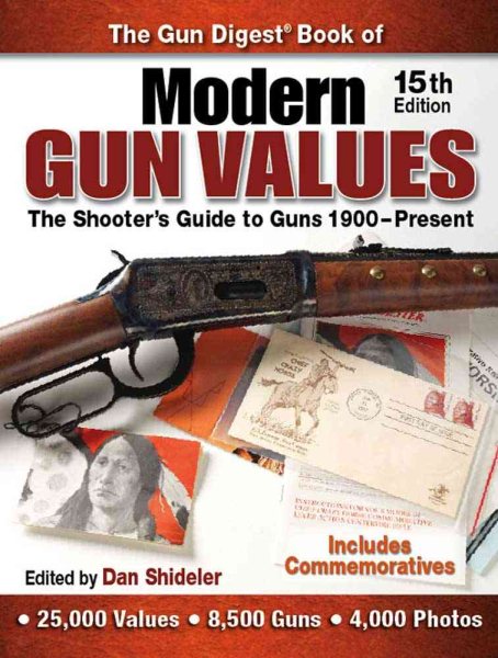 The Gun Digest Book of Modern Gun Values: The Shooter's Guide to Guns 1900-Present cover