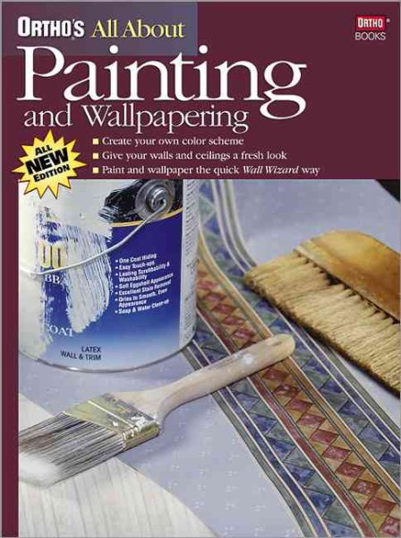 Ortho's All About Painting and Wallpapering cover
