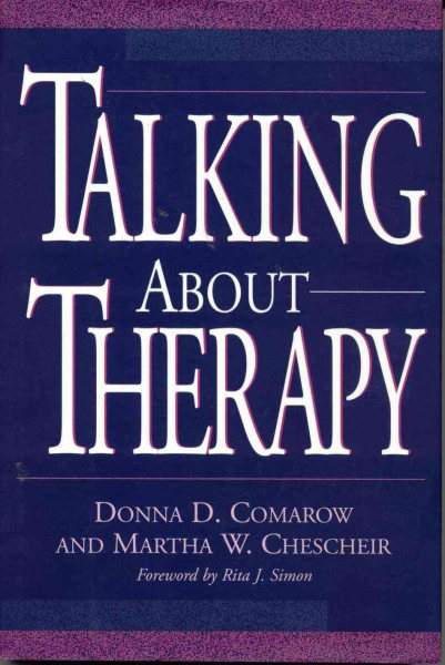 Talking About Therapy cover
