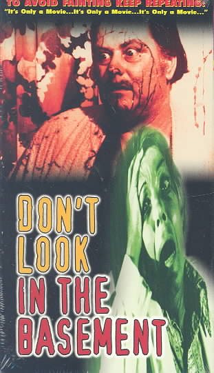 Don't Look in the Basement [VHS] cover