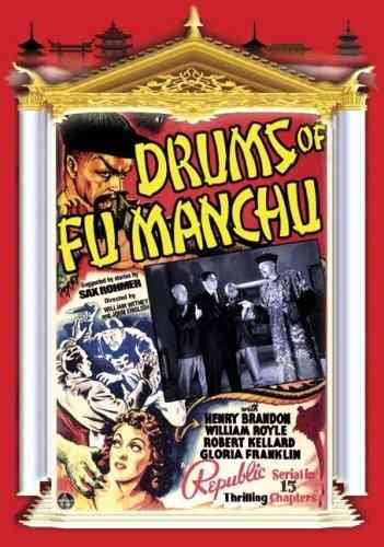 DRUMS OF FU MANCHU (1940) cover
