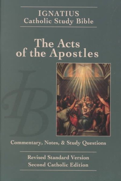 Acts of the Apostles: Ignatius Catholic Study Bible cover