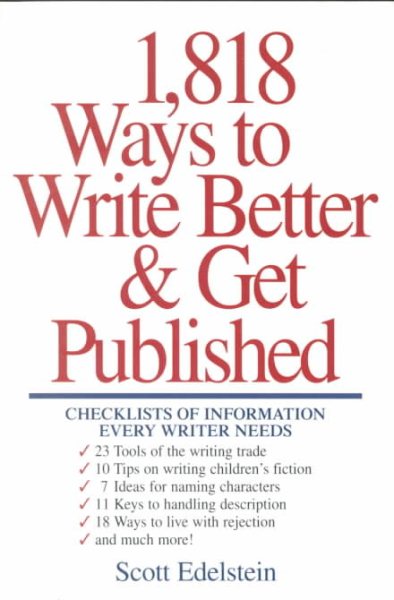 1,818 Ways to Write Better & Get Published cover