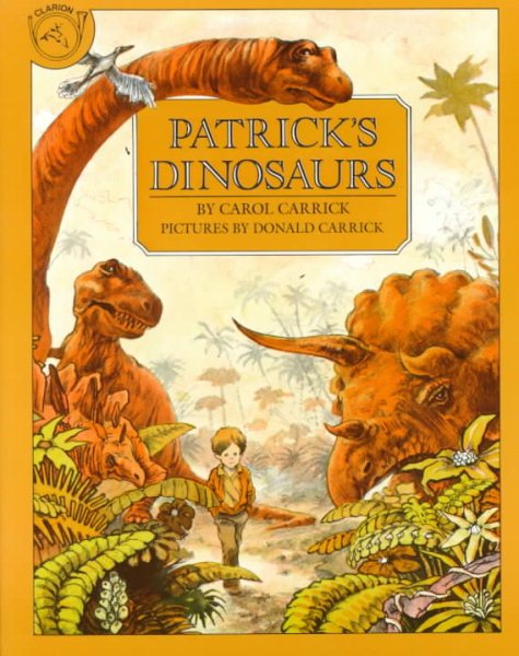 Patrick's Dinosaurs (Read Along Book) cover