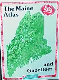 Maine Atlas & Gazetteer (Delorme Atlas & Gazetteer)