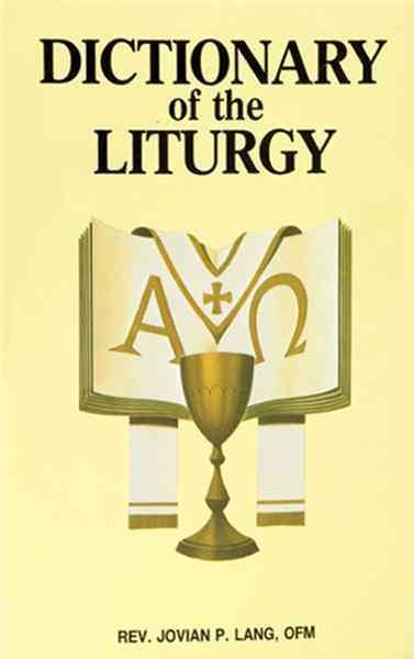 Dictionary of the Liturgy cover