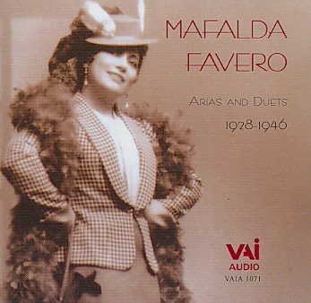 Mafalda Favero: Arias & Duets cover