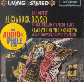 Prokofiev: Alexander Nevsky, Op. 78 / Khachaturian: Violin Concerto cover