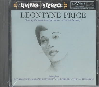 Leontyne Price: Arias from Verdi and Puccini cover