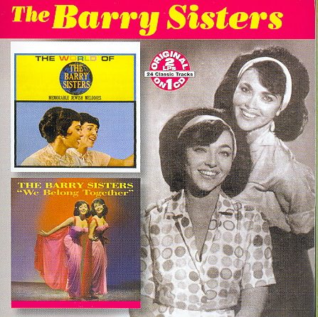 World Of The Barry Sisters/We Belong Together cover