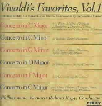 Vivaldi's Favorites, Vol. 1 cover