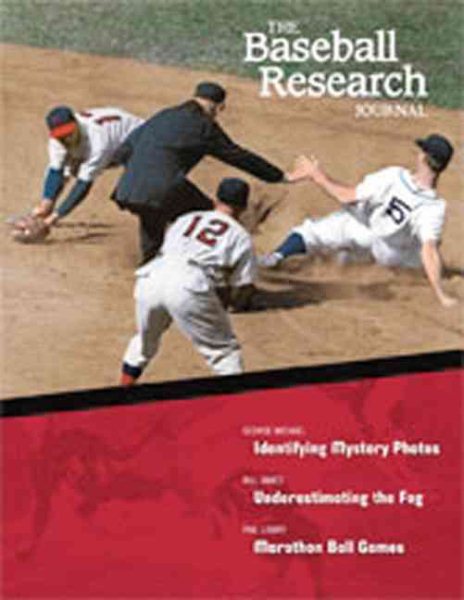 The Baseball Research Journal (BRJ), Volume 33 cover