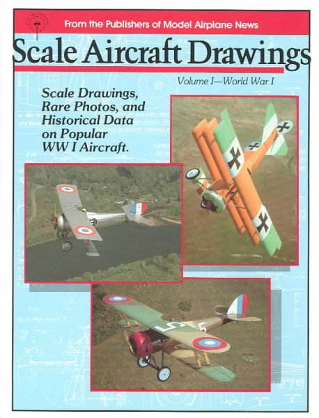 Scale Aircraft Drawings: World War I cover