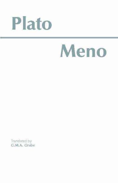 Meno (Hackett Classics) cover