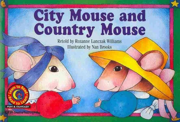 City Mouse and Country Mouse (Fun & Fantasy Learn to Read, Read to Learn) cover