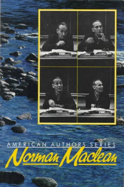 Norman Maclean (American Author Series) cover